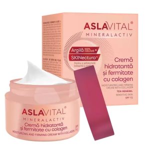 Crema hidratanta MineralActiv cu colagen pentru fermitate, 50ml, 114, Aslavital
