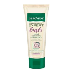 Crema hidratanta pentru definirea buclelor Tratament Expert Curls, 150ml, 1171, Gerovital