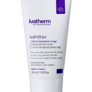 Crema hidratanta pentru fata Ivahidra+, 40 ml, Ivatherm