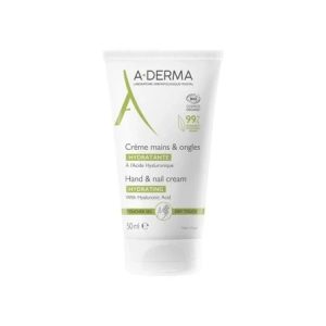 Crema hidratanta pentru maini si unghii, 50ml, A-Derma