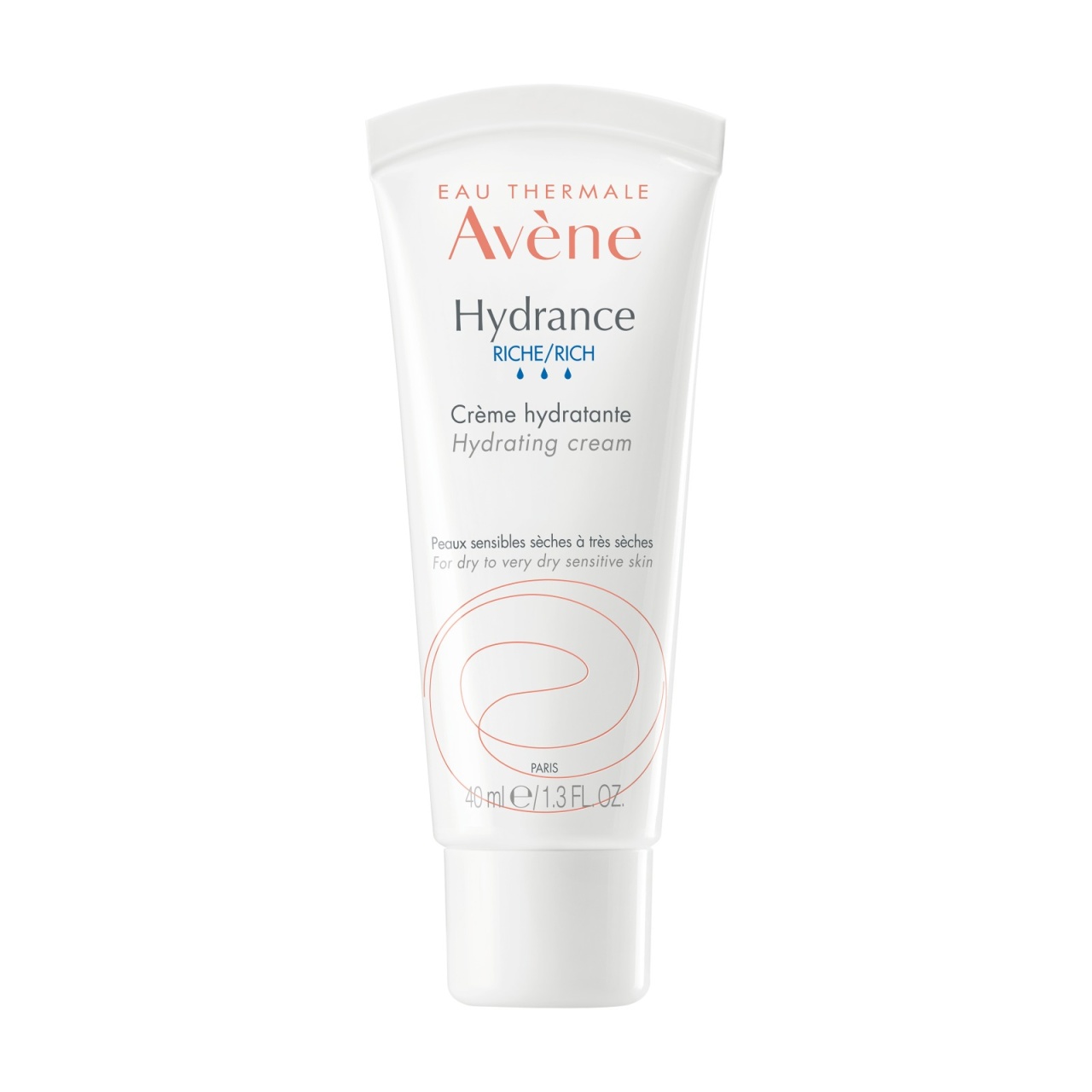 Crema hidratanta pentru ten uscat si foarte uscat SPF 30 Hydrance Riche UV, 40 ml, Avene