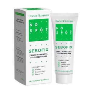 Crema hidratanta sebo-reglatoare No Spot Sebofix, 50ml, Fiterman
