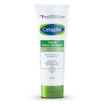 Crema intens hidratanta de zi, 220 ml, Cetaphil