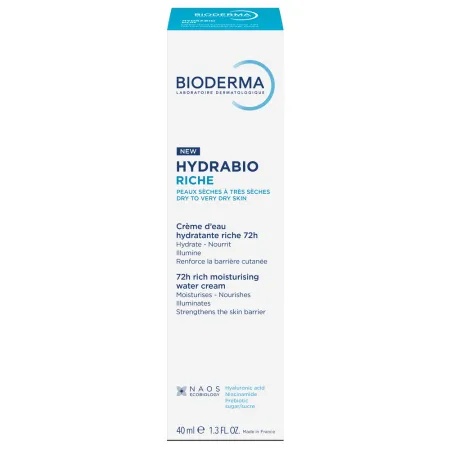 Crema intens hidratanta Hydrabio Riche, 40 ml, Bioderma