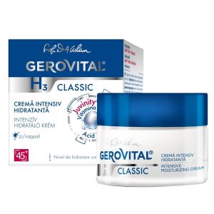 Crema intensiv hidratanta H3 Classic, 50ml, Gerovital 284