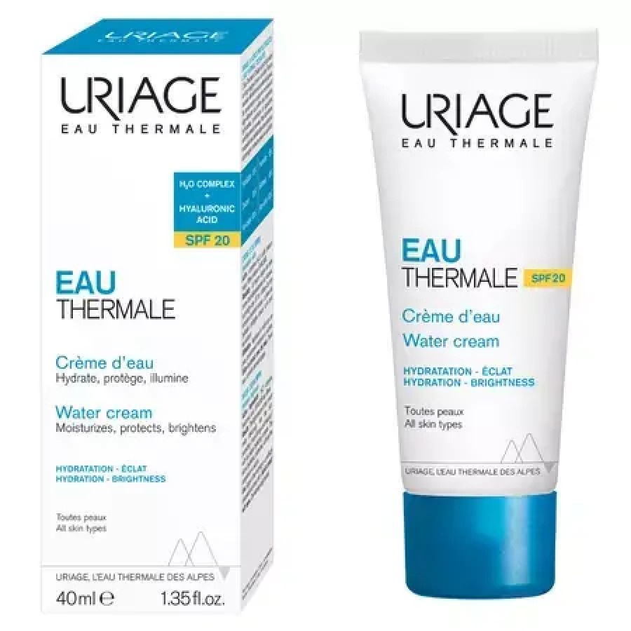 Crema lejera Eau Thermale, SPF20, 40 ml, Uriage