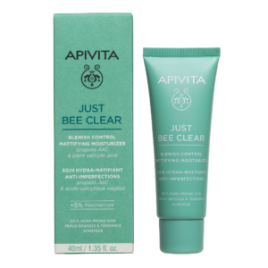crema matiafianta anti acnee just bee clear 40 ml apivita.png
