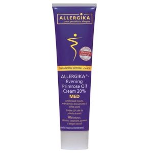 Crema Med Evening Primrose Oil 20% pentru tratamentul eczemei ucate, 100ml, Allergika