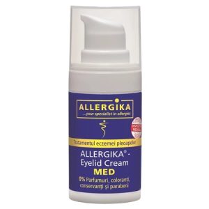 Crema Med pentru tratamentul eczemei pleopelor, 15ml, Allergika
