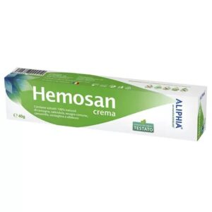 Crema pentru Hemoroizi Hemosan Aliphia, 40 g