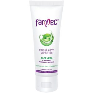 Crema pentru pete si pistrui cu Aloe Vera, 50ml, 6180, Farmec