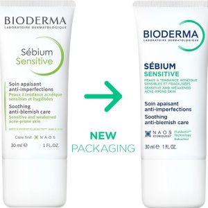 Crema pentru piele acneica Sebium Sensitive, 30ml, Bioderma