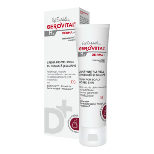 crema pentru piele cu roseata si scuame h3 derma 50 ml gerovital.png