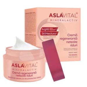 Crema regeneranta pentru netezirea ridurilor MineralActiv, 50ml, 116, Aslavital