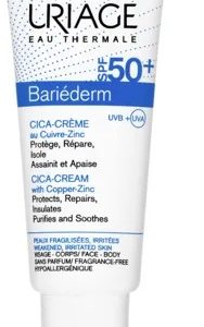 Crema reparatoare Bariederm Cica, SPF 50+, 40ml, Uriage