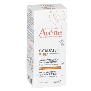 Crema reparatoare Cicalfate+ multi-protectoare cu SPF50+, 30ml, Avene