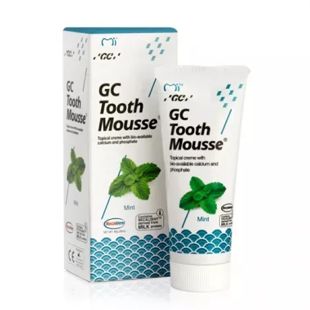 Crema topica Tooth Mousse cu aroma de menta, 40 g, GC