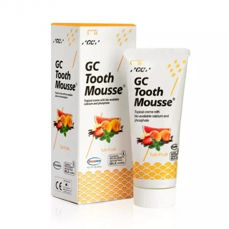 Crema topica Tooth Mousse cu aroma de Tutti-Frutti, 40 g, GC
