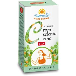 Crom, Seleniu, Zinc x 30cps (Fares)