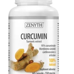 Curcumin 550mg, 60 capsule, Zenyth