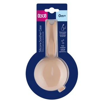 Cutie depozitare suzeta din silicon 51/032 PINK, 1 bucata, LOVI