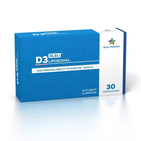 D3Bleu liposomal, 30 capsule – Bleu Pharma