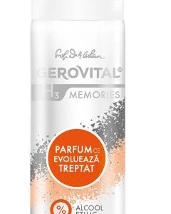 Deodorant antiperspirant spray H3 Memories, 150 ml, Gerovital 3772