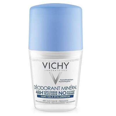Deodorant Mineral (fara aluminiu) eficacitate 48h 50ml, Vichy