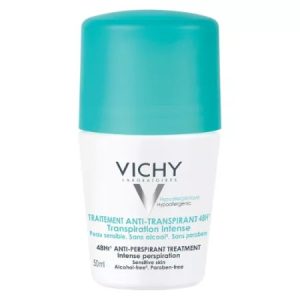 Deodorant roll-on antiperspirant cu parfum eficacitate 48h, 50ml, Vichy