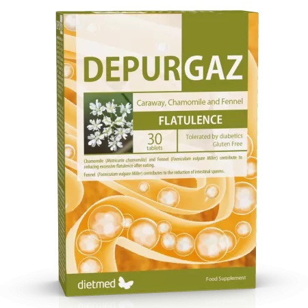 Depurgaz, 30 tablete, Dietmed