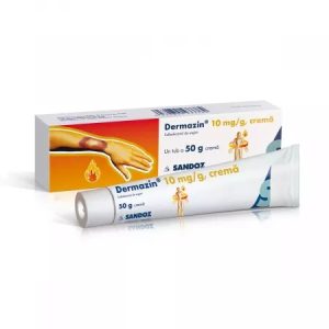 Dermazin crema 10mg/g, 50g, Sandoz