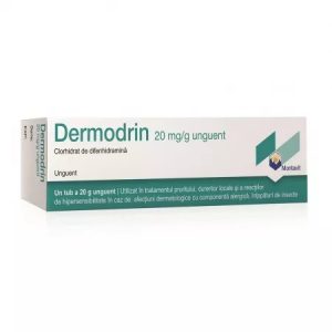 Dermodrin unguent 20mg/g, 20g, Montavit