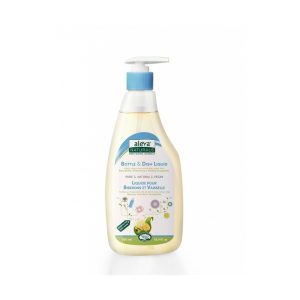Detergent pentru biberoane si vesela fara parfum, 500 ml, Aleva Naturals