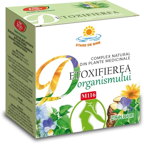 Detoxifierea Organismului Complex x 28pl (Fares)