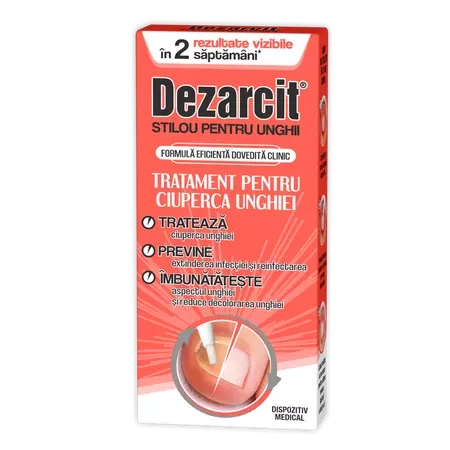Dezarcit Stilou pentru tratament ciuperca unghiei, 4 ml, Pharma Source