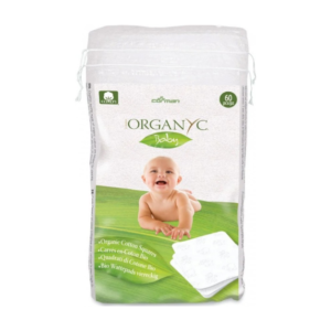dischete patrate din bumbac organic pentru copii 60 bucati organyc baby.png