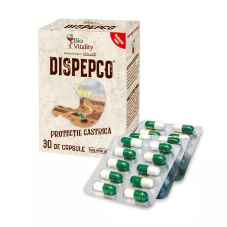 Dispepco, 30 capsule, Bio Vitality