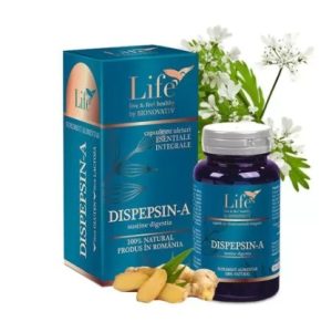 Dispepsin-A Capsule cu Uleiuri Esentiale Integrale 30 capsule Bionovativ Life