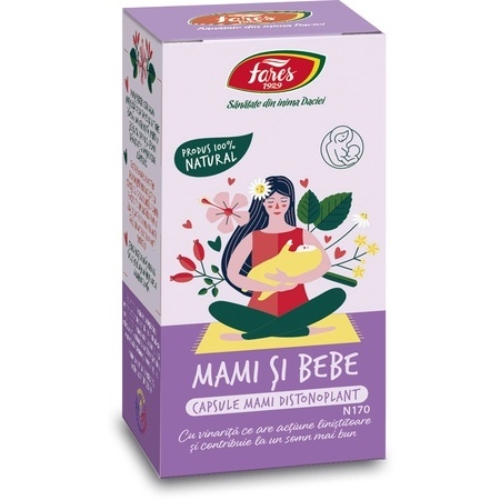 Distonoplant Mami și Bebe N170, 60 capsule – Fares