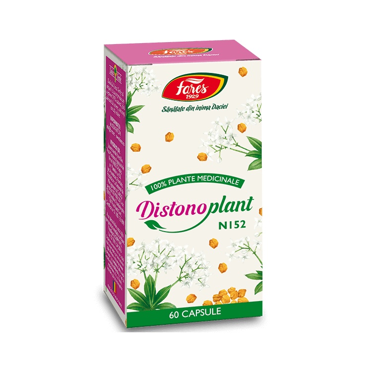 Distonoplant, N152, 60 capsule, Fares