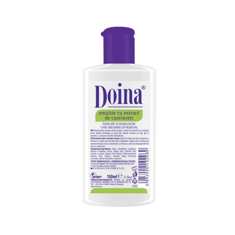 DOINA Emulsie nutr castraveti x150ml 315