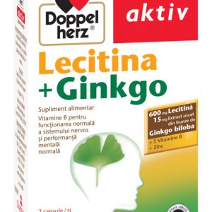 DOPPELHERZ Akt Lecitina + Ginkgo x 30cps