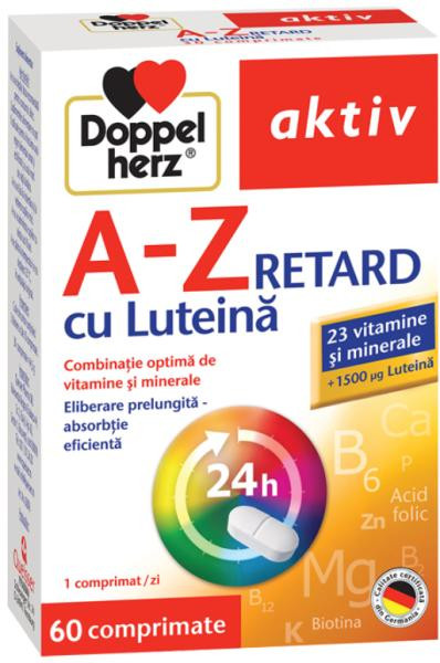 DOPPELHERZ Aktiv A-Z ret Luteina x 60tb