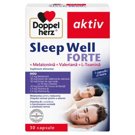 Doppelherz Aktiv Sleep Well Forte, 30 capsule