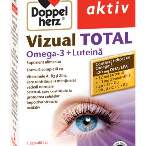 DOPPELHERZ Vizual Total omeg+lut x 30cps