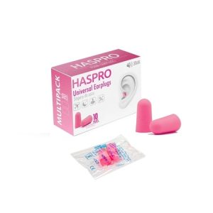 Dopuri de urechi Multi10, Pink, 10 perechi, Haspro