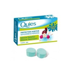 Dopuri urechi silicon Copii x 6 buc(Quies)