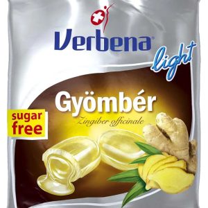 Dropsuri fara zahar cu extract de ghimbir, 60g, Verbena