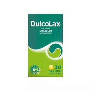 Dulcolax 5mg, 30 drajeuri gastrorezistente, Opella