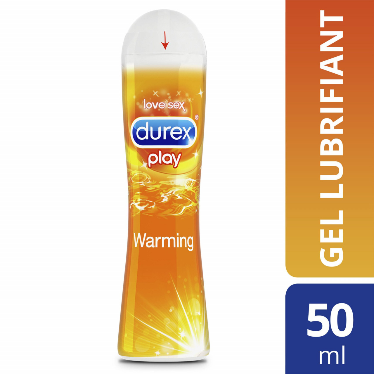 DUREX Lubrifiant Play Warming x 50ml